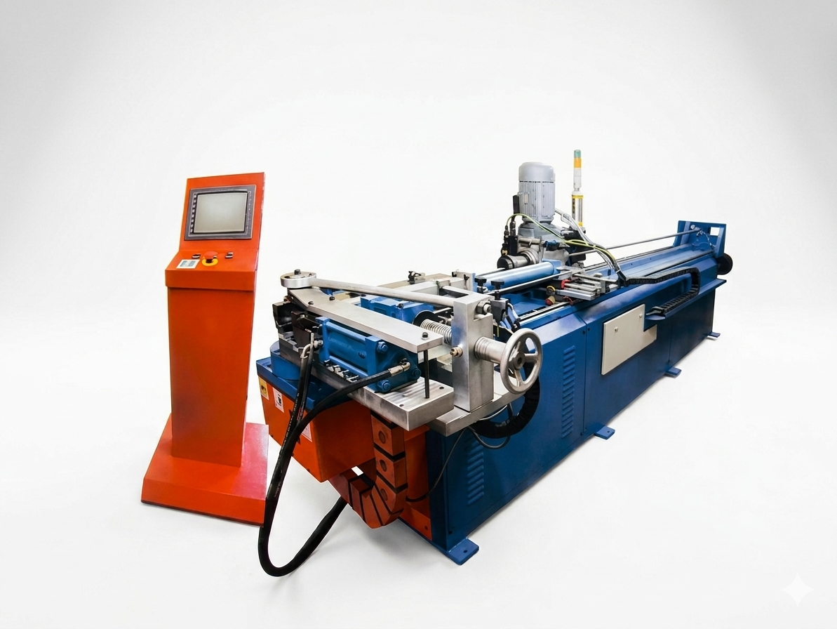 EKZ 76×4 NC Full Otomatik Malafalı Profil ve Boru Bükme Makinası