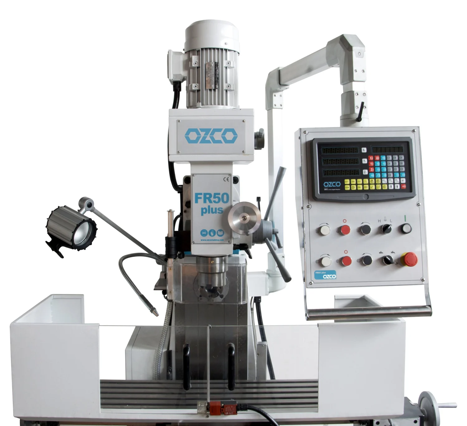 Ozco FR50 Plus Üniversal Kalıpçı Freze Tezgâhı