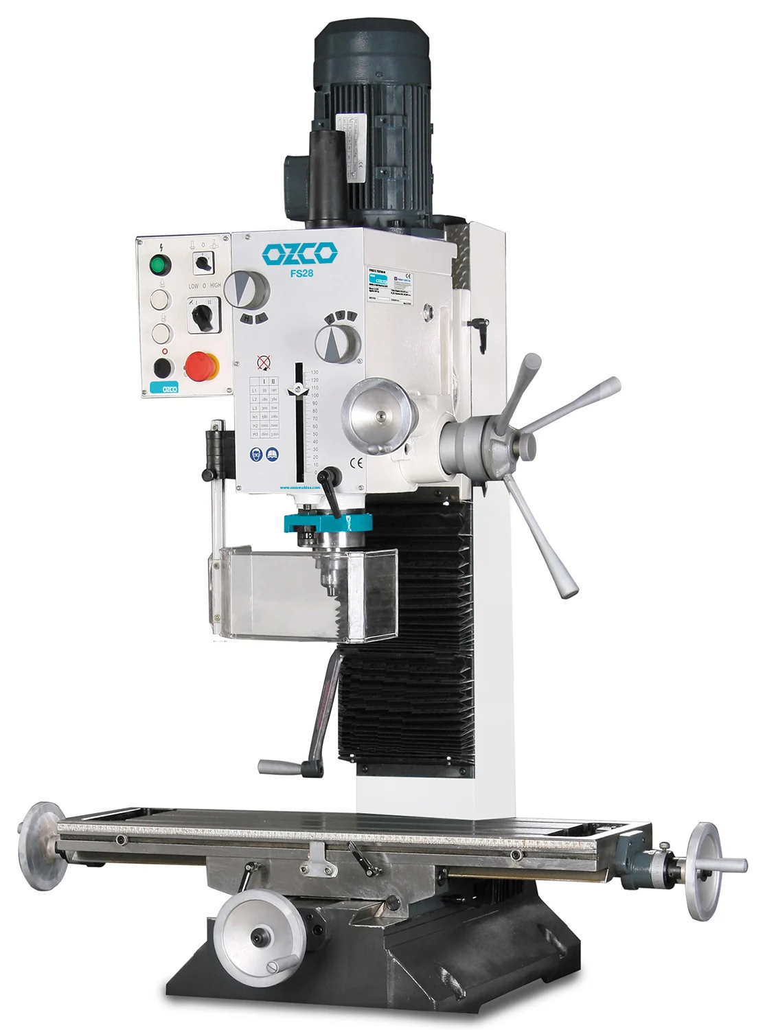 Ozco FS28 Masaüstü Freze Tezgâhı