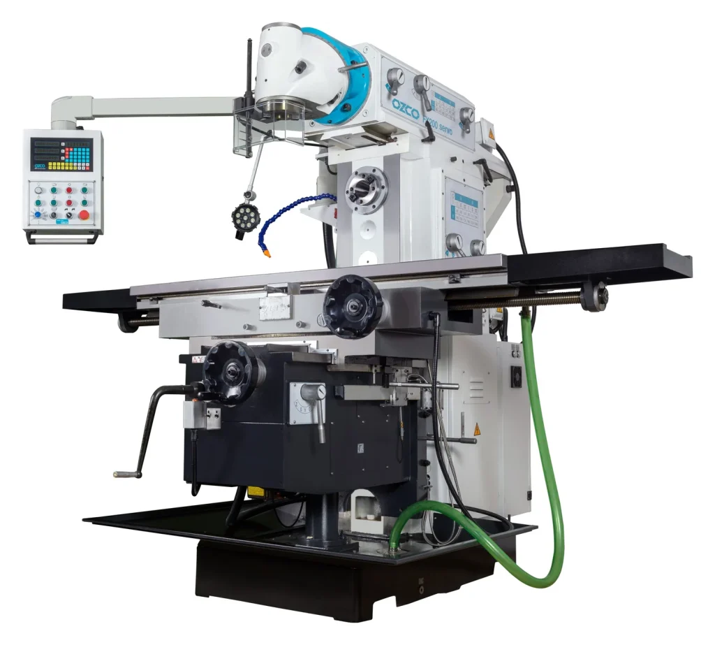 Ozco FX200 Servo Üniversal Koç Kafa Freze Tezgâhı